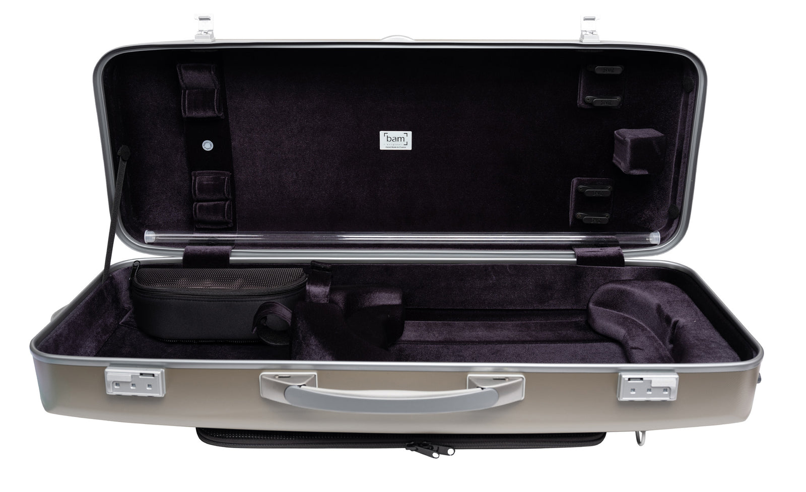 BAM SUPREME Hightech Oblong Viola Case with Back Pocket