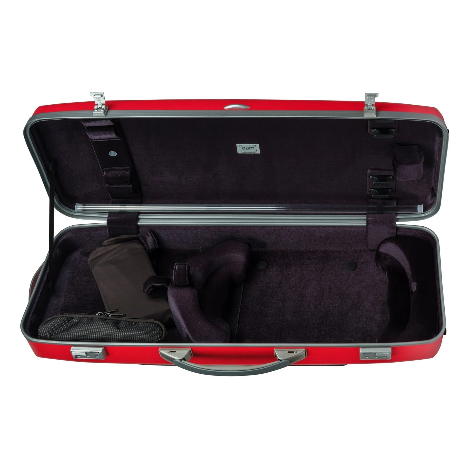 BAM GRAFFITI Hightech Oblong Viola Case with Back Pocket