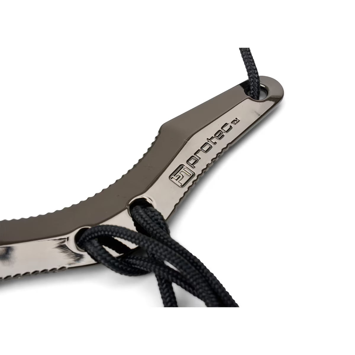 PROTEC Sax Leather Neck Strap 22" Regular with Comfort Bar and Metal Snap