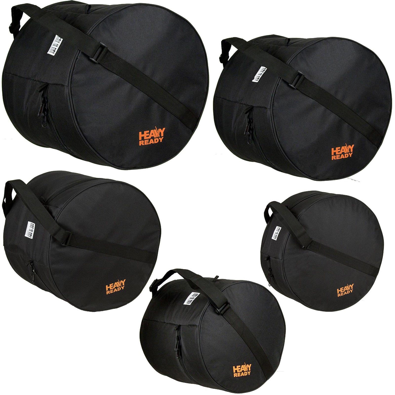 PROTEC Heavy Ready 5pc Bag Kit - Fusion 2 (14x5.5 / 10x9 / 12x10 / 14x14 / 20x18)