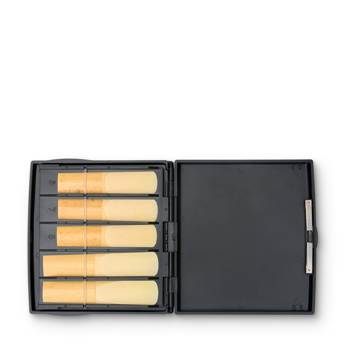 PROTEC Alto/Tenor Saxophone Reed Case with Elastic Band - Opaque Black