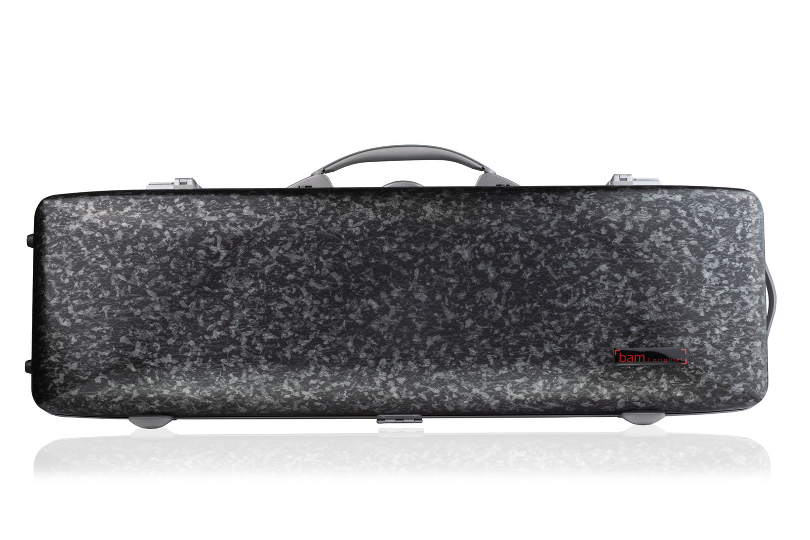 BAM ROCKS Hightech Oblong Violin Case with Back Pocket