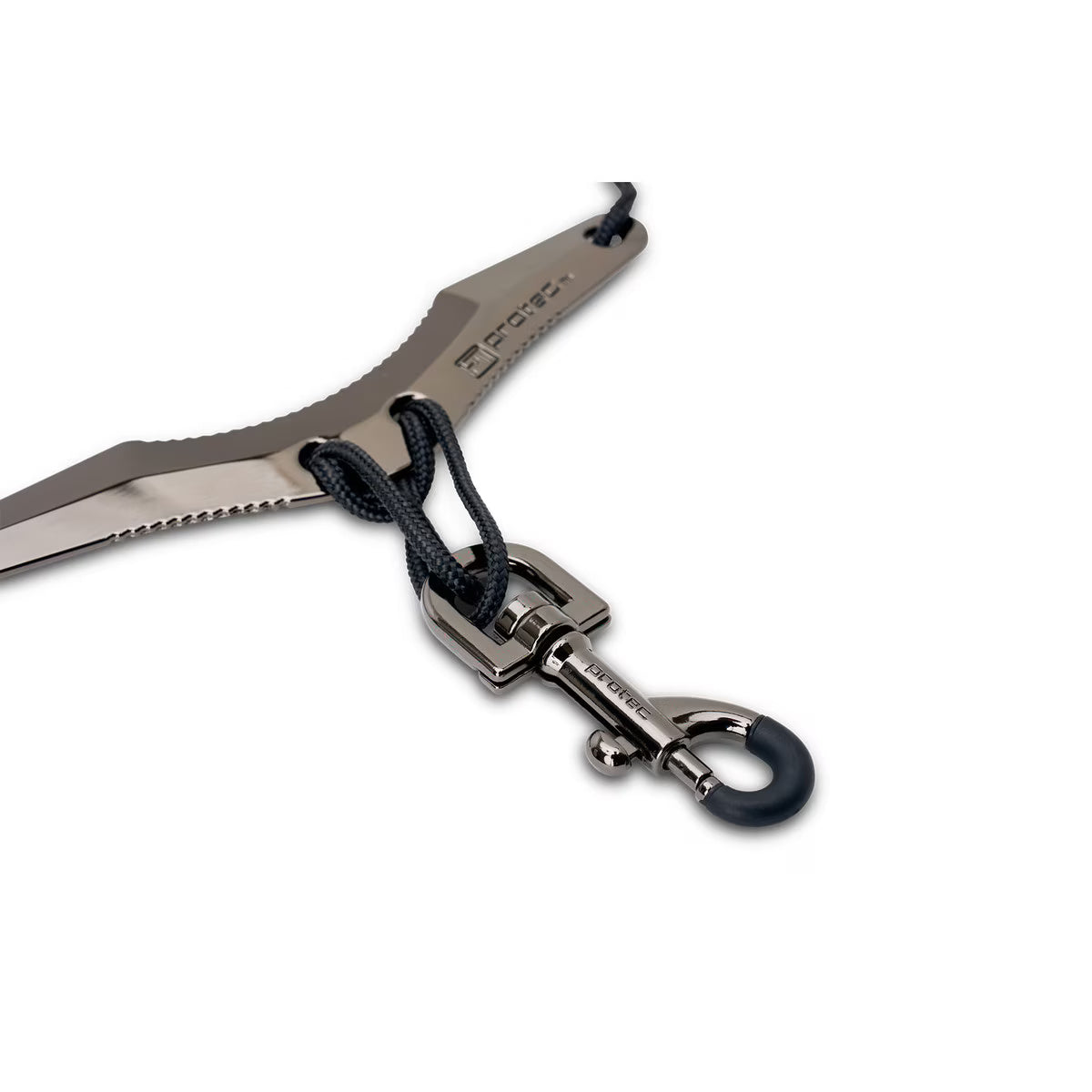 PROTEC Sax Leather Neck Strap 22" Regular with Comfort Bar and Metal Snap