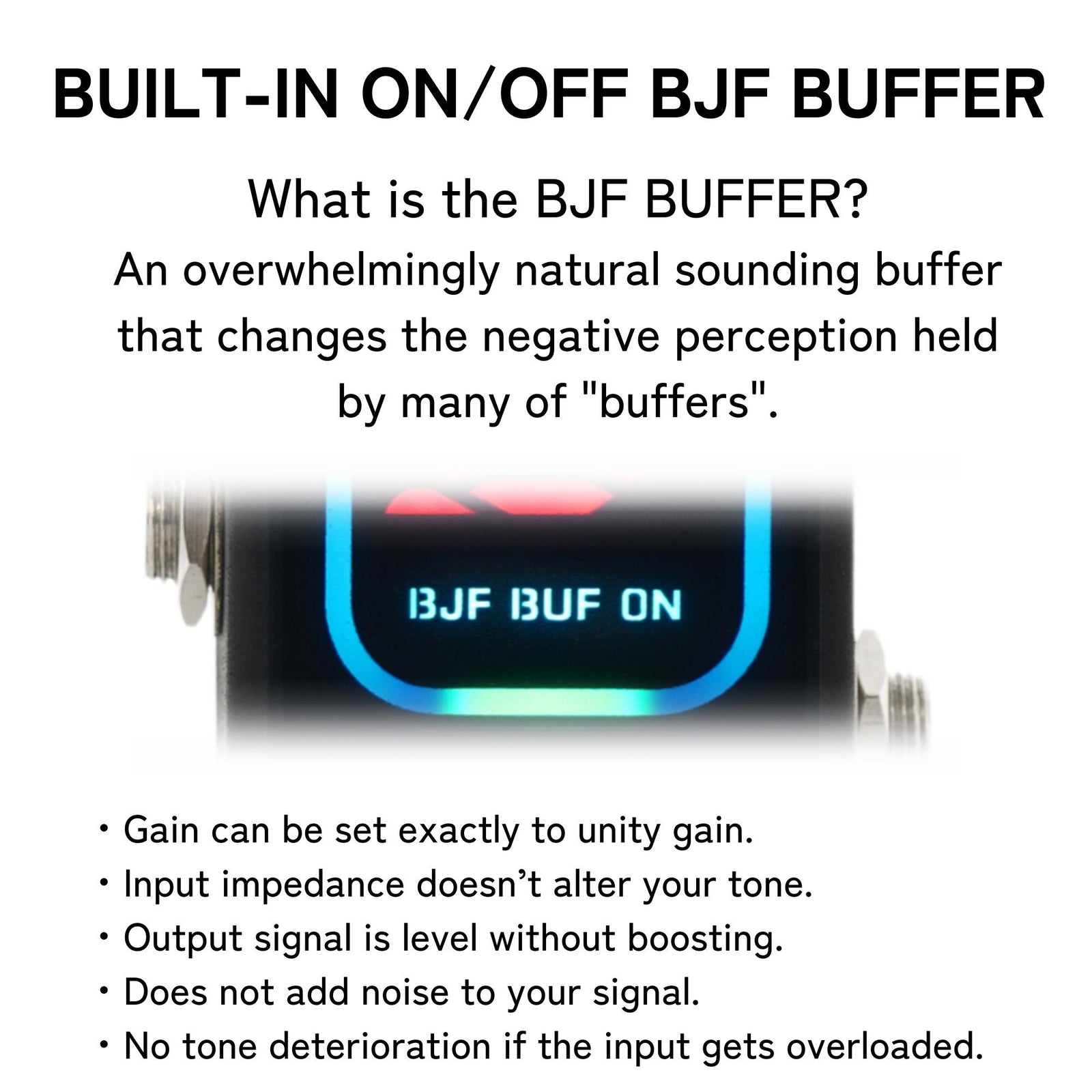 One Control Minimal Series Tuner MKII with BJF Buffer