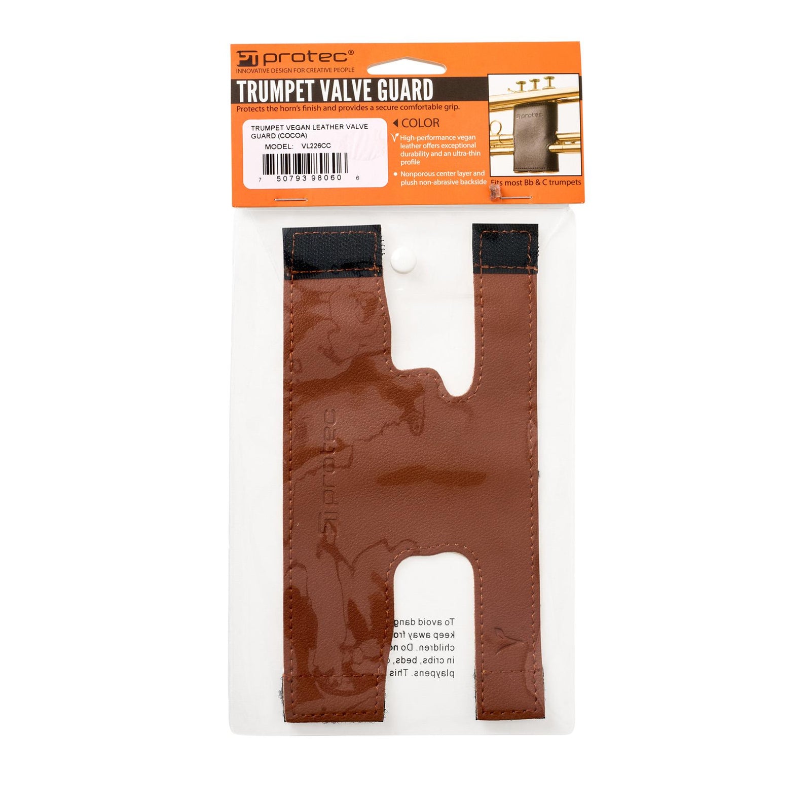 PROTEC Trumpet Vegan Leather Valve Guard