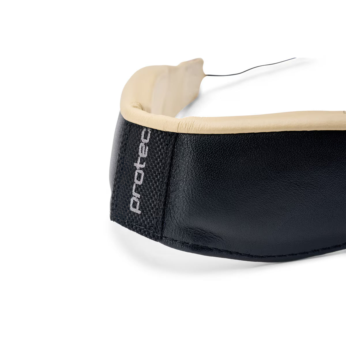 PROTEC Sax Leather Neck Strap 22" Regular with Comfort Bar and Metal Snap