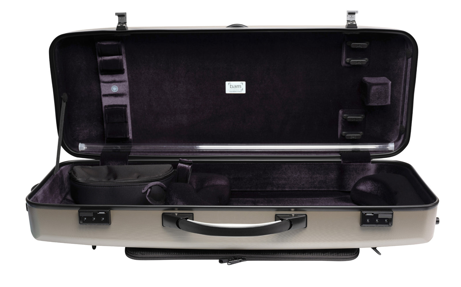 BAM SUPREME Hightech Oblong Viola Case with Back Pocket