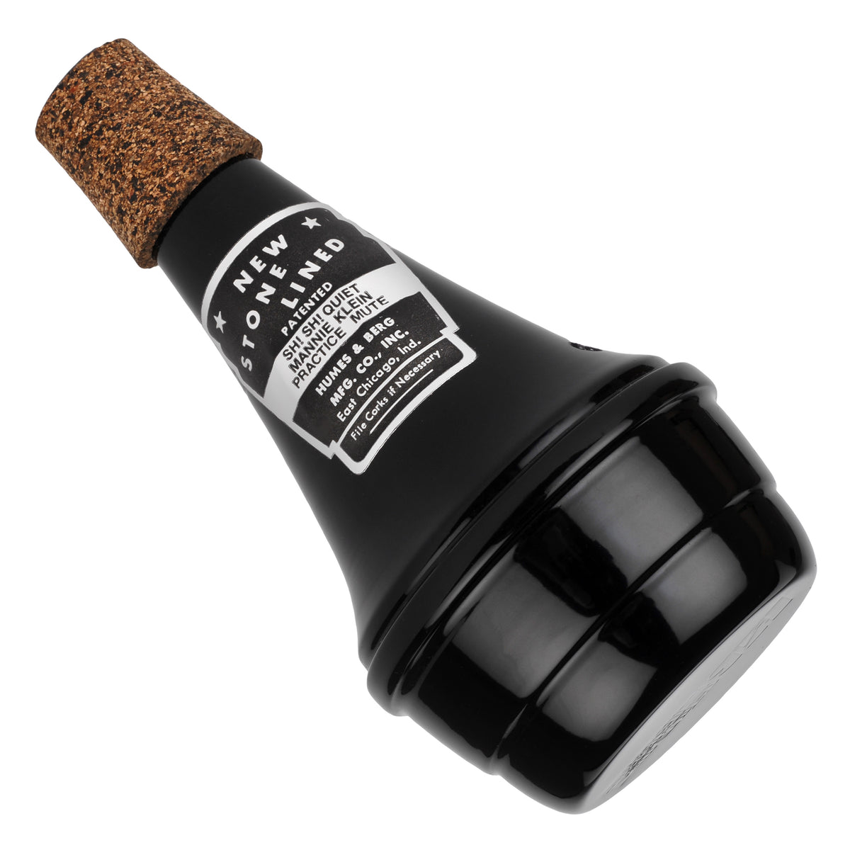 H&amp;B Stonelined Practice Metal Trumpet Mute