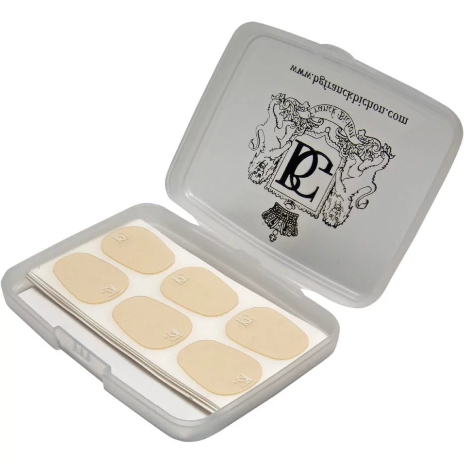 BG Mouthpiece Cushion Sax + Clar, Clear, 0.2 mm, 1 Box = 48 pcs in bulk