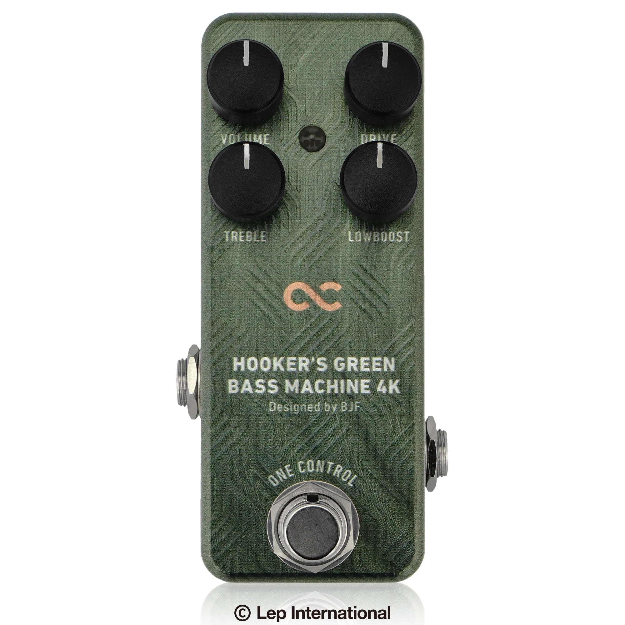 One Control BJF Hooker's Green Bass Machine 4K - Hot Apple