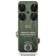 One Control BJF Hooker's Green Bass Machine 4K - Hot Apple