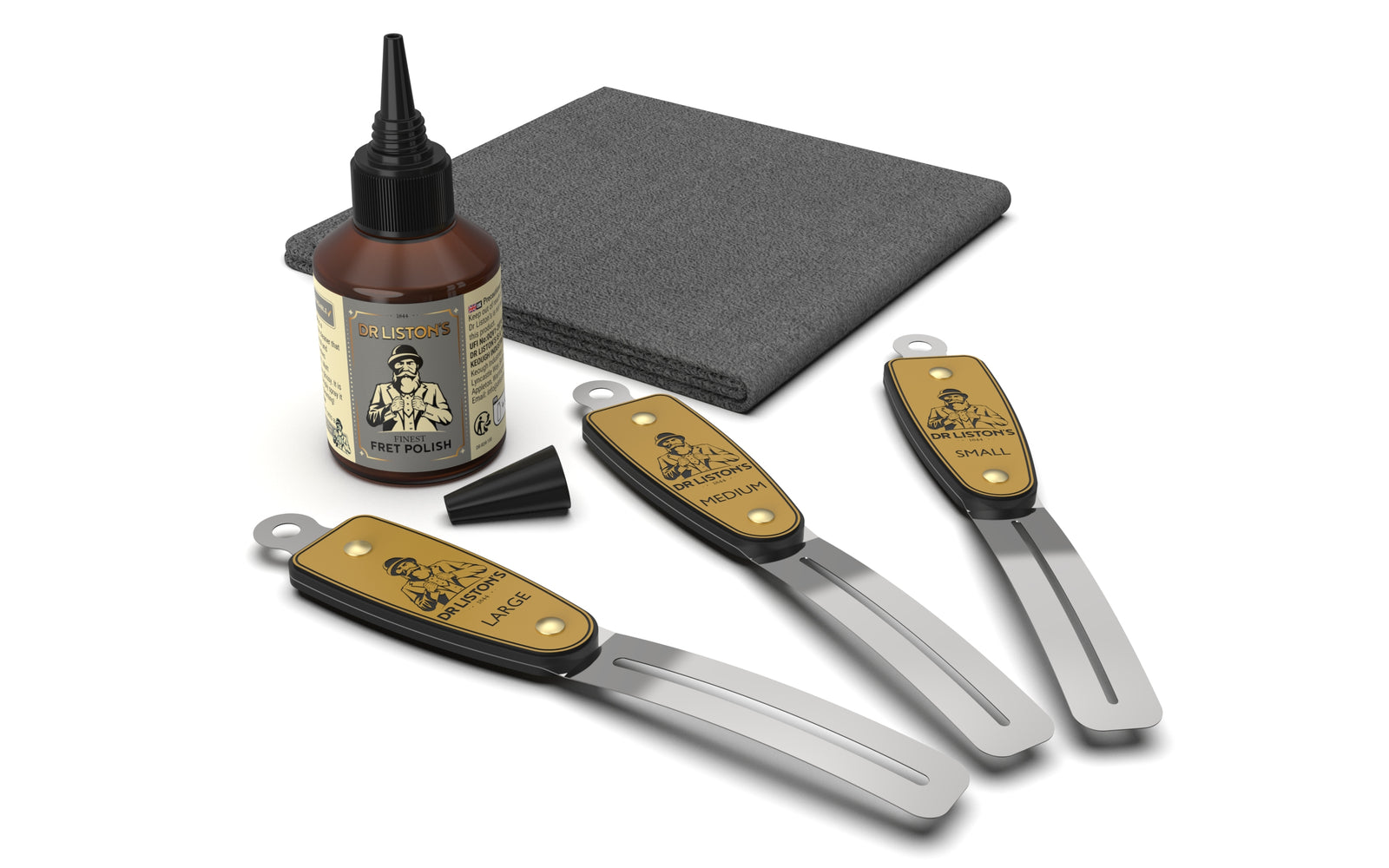 DR LISTON'S Ultimate Fret Polishing Kit
