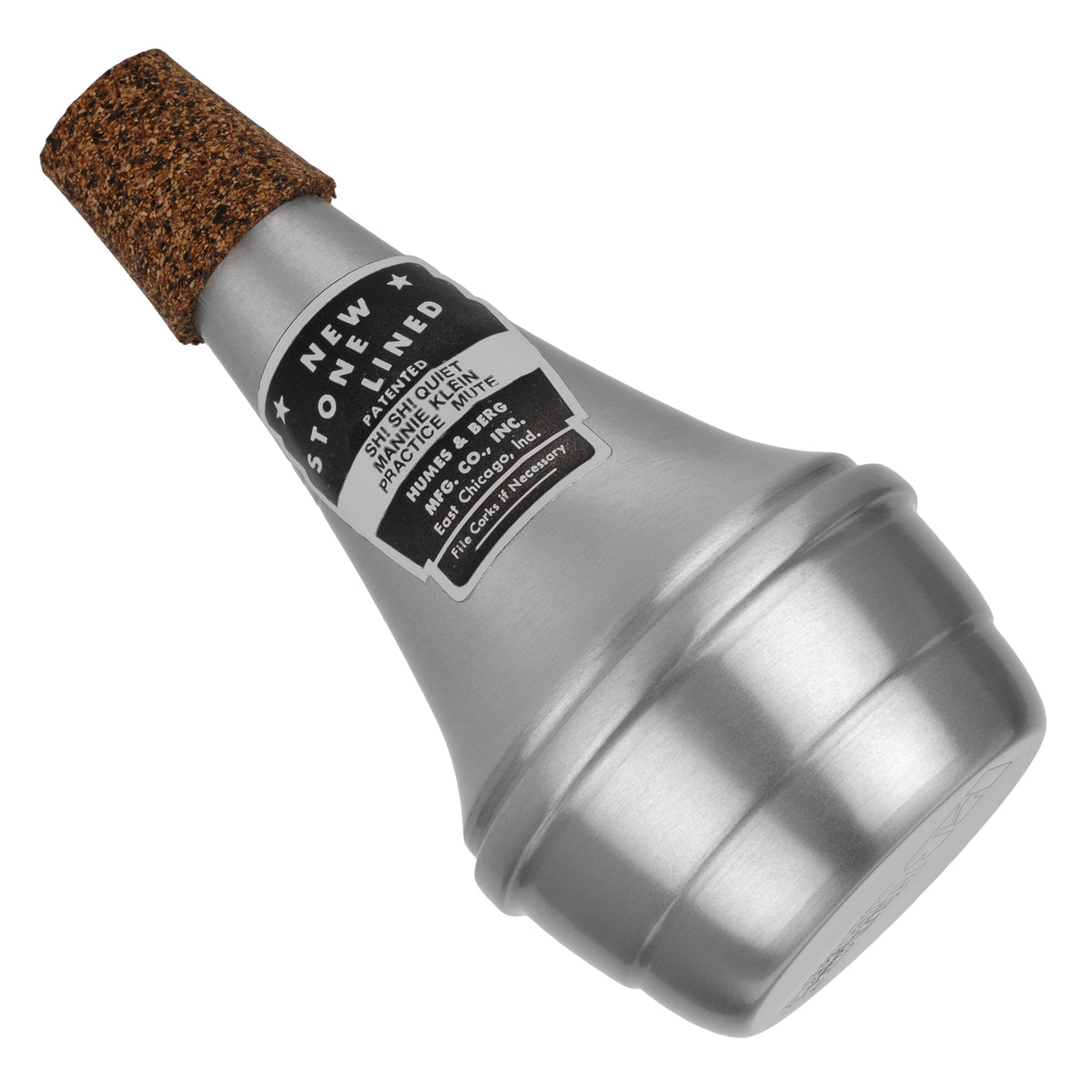 H&B Stonelined Practice Metal Trumpet Mute
