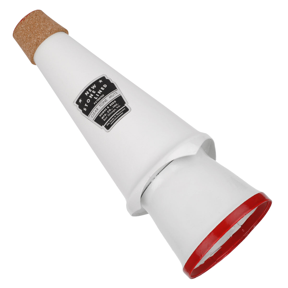 H&amp;B Stonelined Clear Trombone Mute