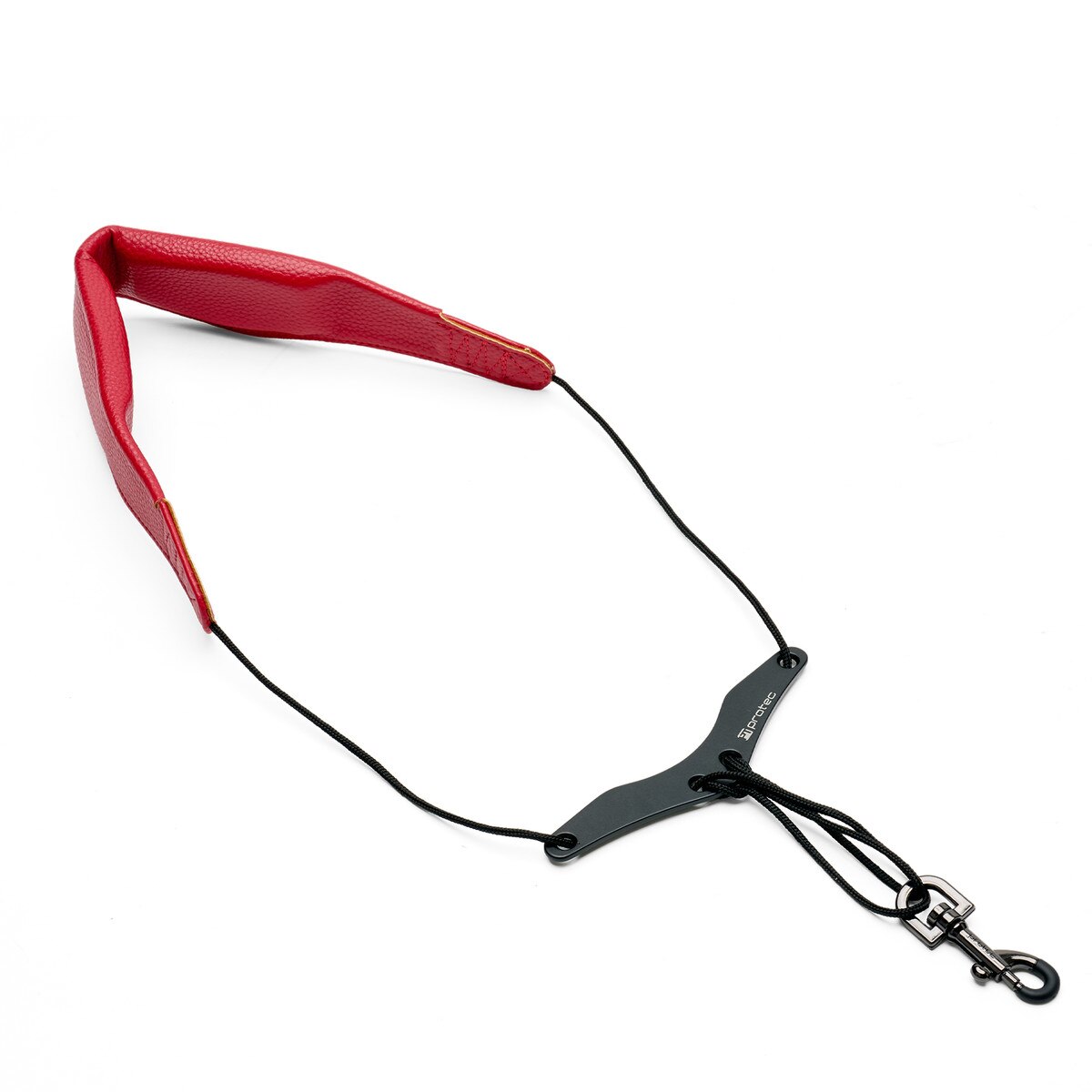 PROTEC Leatherette Saxophone Neck Strap w/ Comfort Bar & Metal Snap