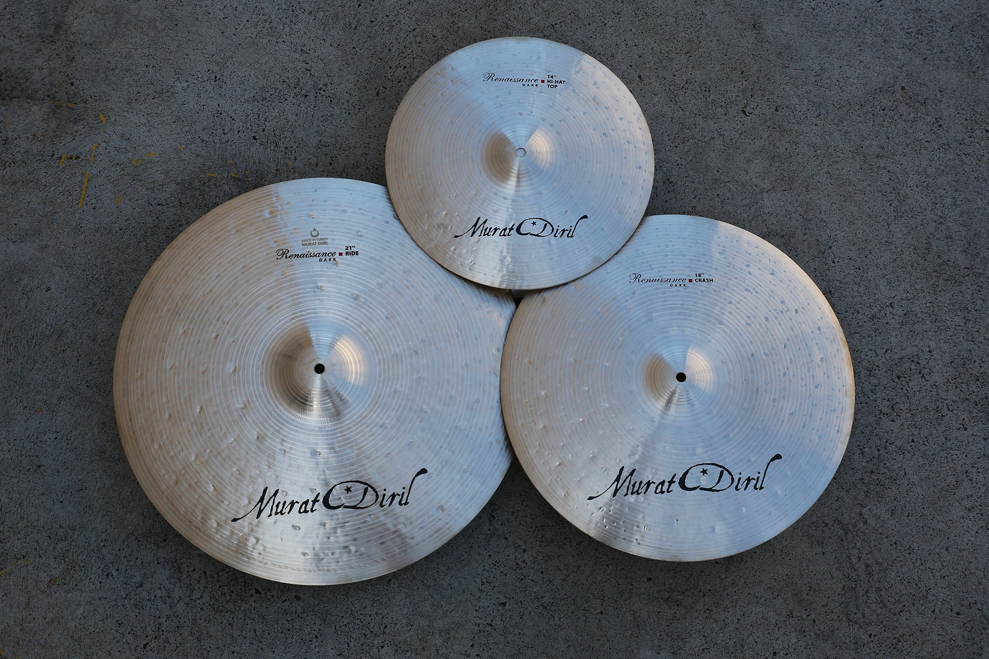 MURAT DIRIL Definitive Renaissance Premium Dark Cymbal Pack