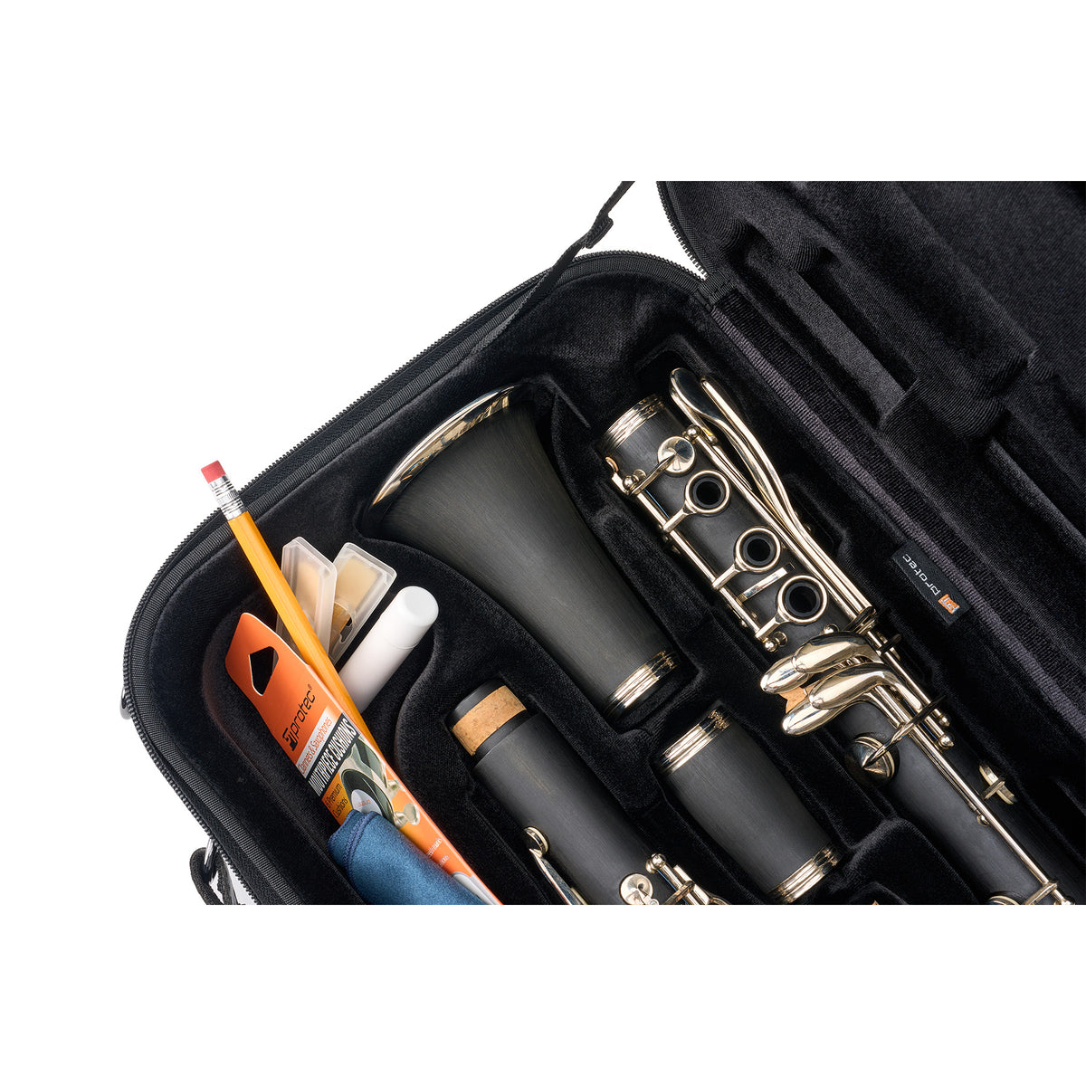 PROTEC ZIP Micro Clarinet Case with Storage Pocket
