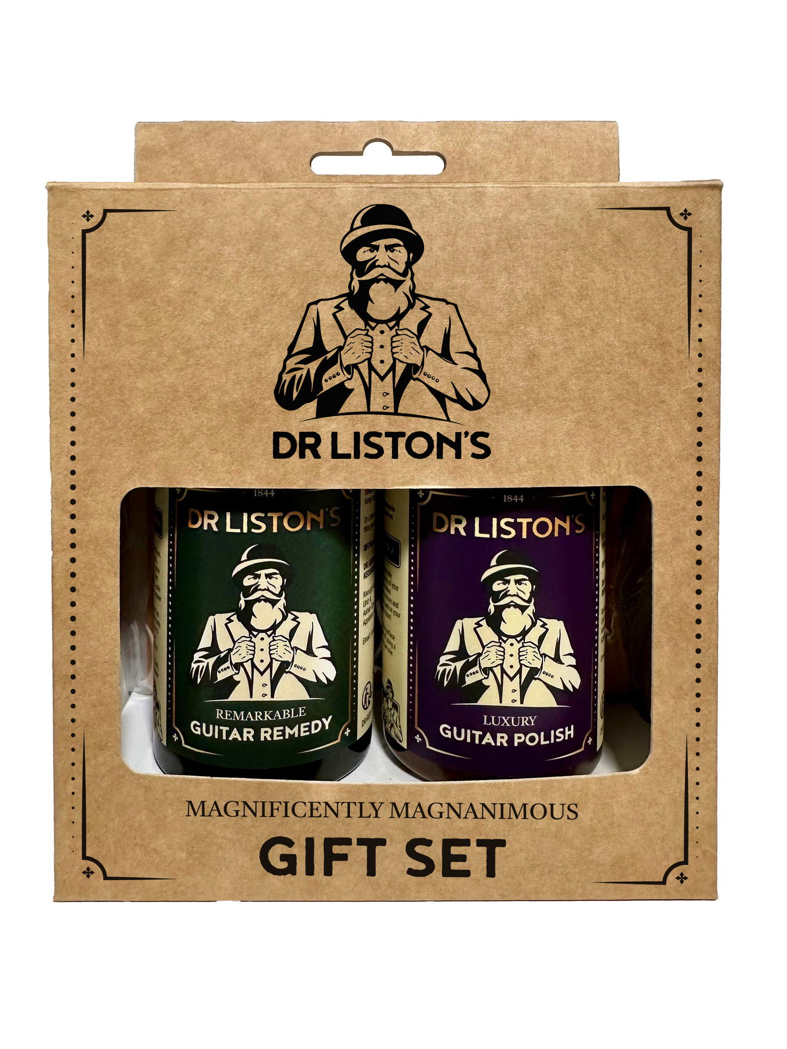 DR LISTON'S Gift Set / Guitar Remedy, Guitar Polish & Cloth