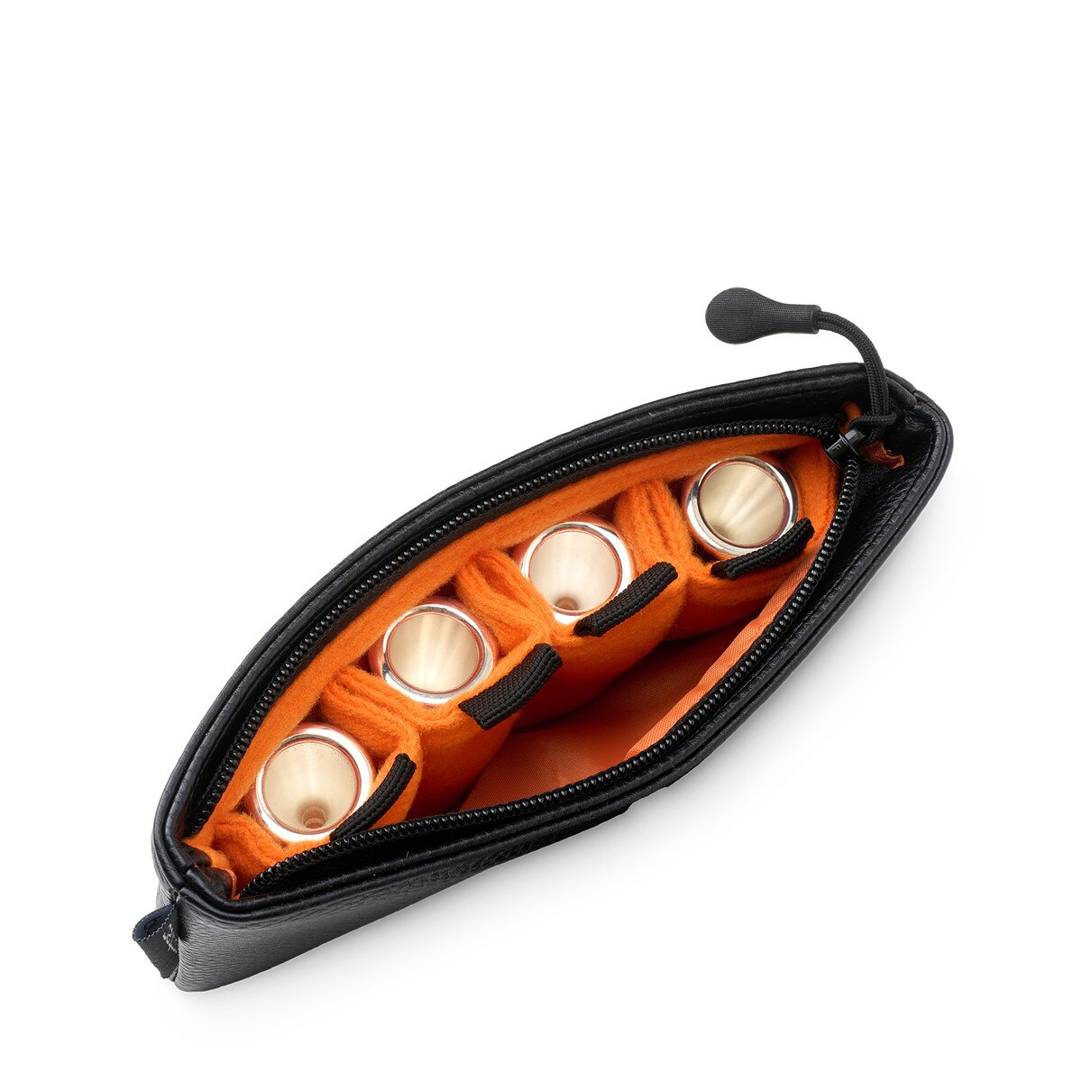 PROTEC French Horn 4pc Slim Mouthpiece Pouch, Leatherette