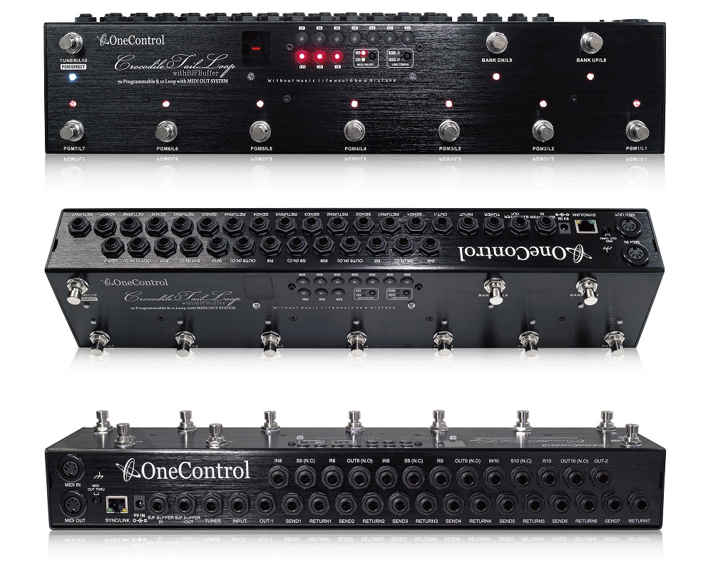 One Control Crocodile Tail Loop 10-Loop Programmable Switcher with Mid -  Hot Apple Distribution