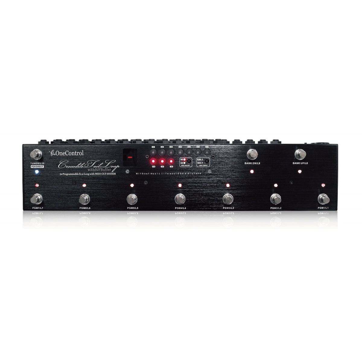 One Control Crocodile Tail Loop 10-Loop Programmable Switcher with Midi Control &amp; BJF Buffer