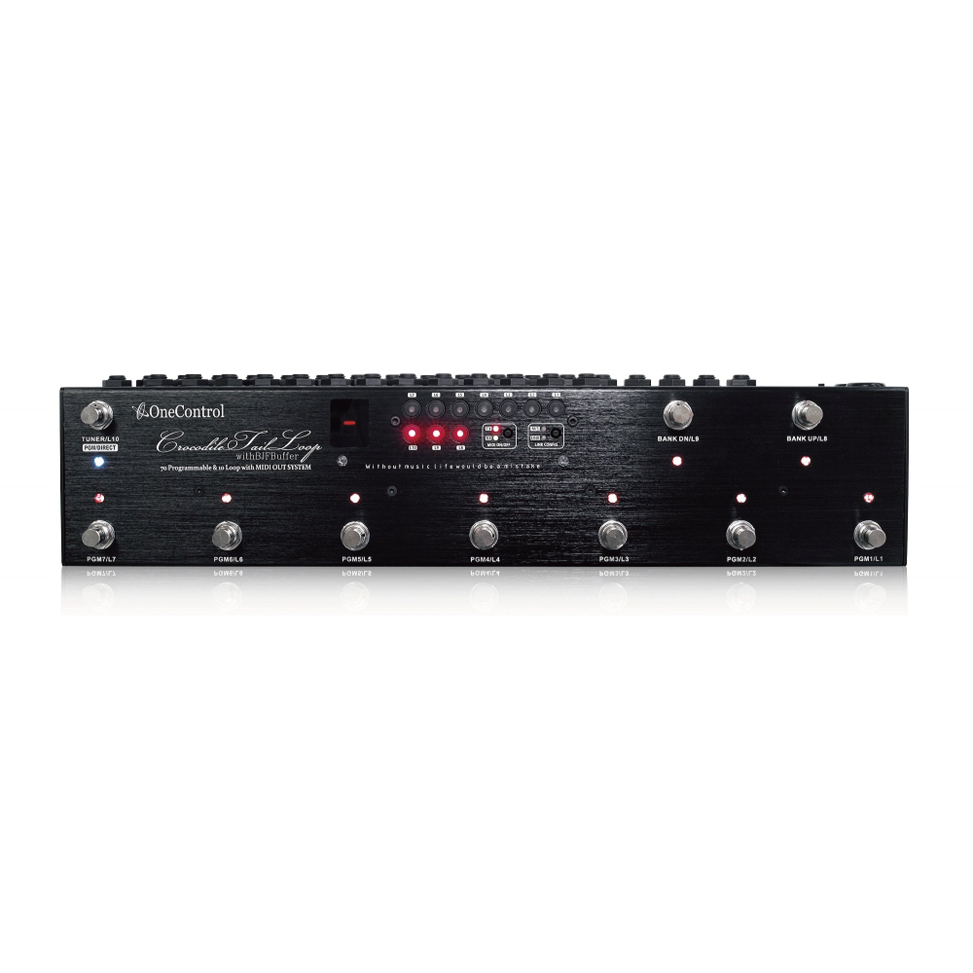 One Control Crocodile Tail Loop 10-Loop Programmable Switcher with Midi Control & BJF Buffer
