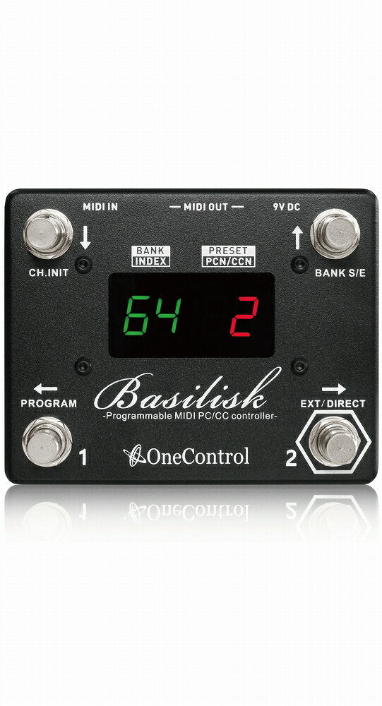 One Control Basilisk Programmable Midi PC/CC Controller