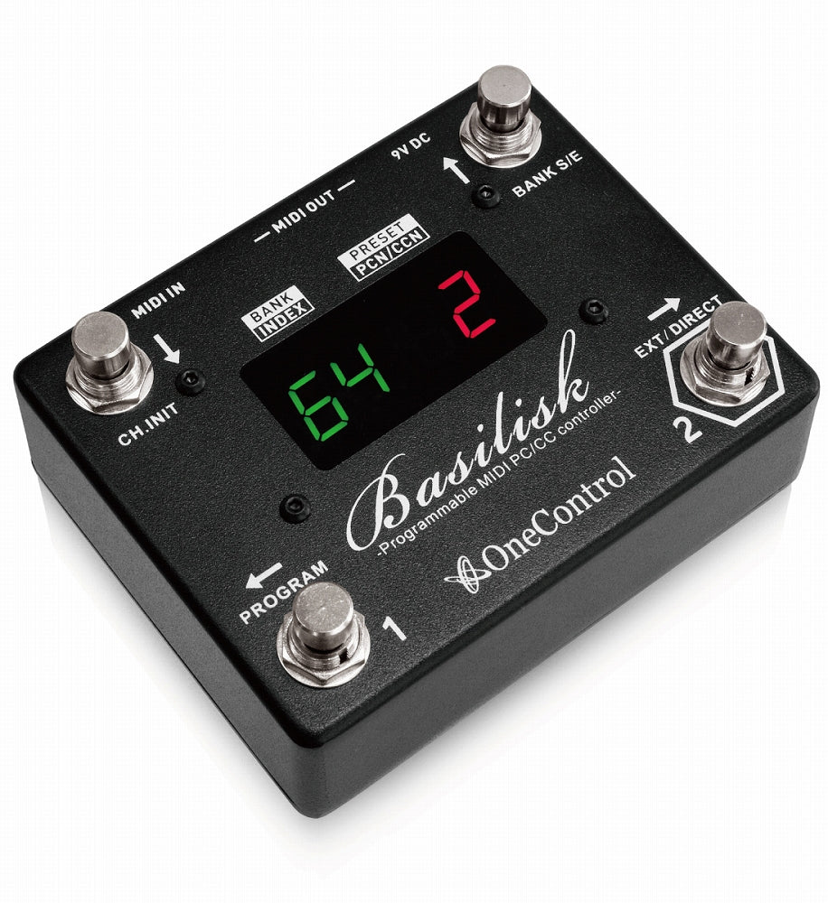 One Control Basilisk Programmable Midi PC/CC Controller