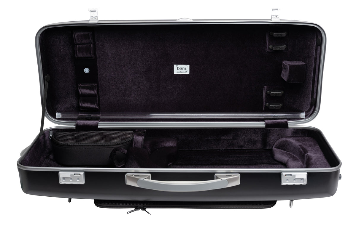 BAM SUPREME Hightech Oblong Viola Case with Back Pocket