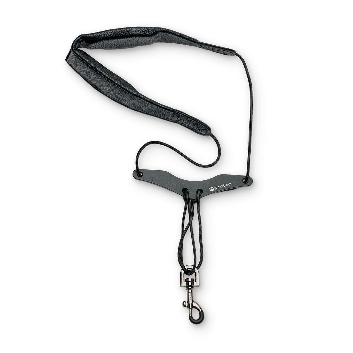 PROTEC Leatherette Saxophone Neck Strap w/ Comfort Bar & Metal Snap