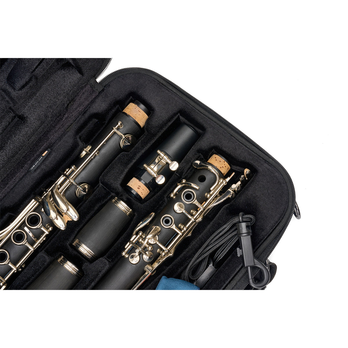 PROTEC ZIP Micro Clarinet Case with Storage Pocket