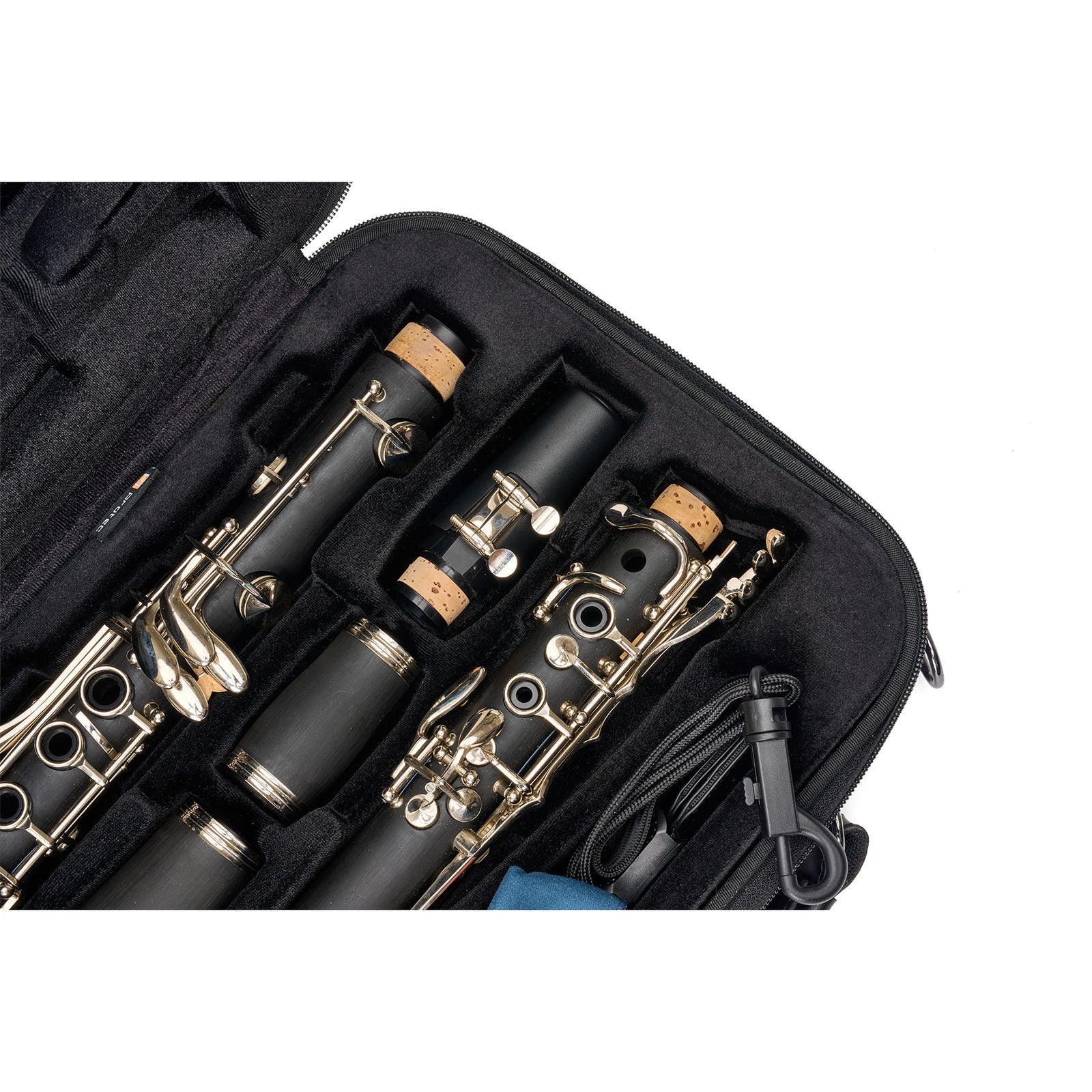 PROTEC ZIP Micro Clarinet Case with Storage Pocket