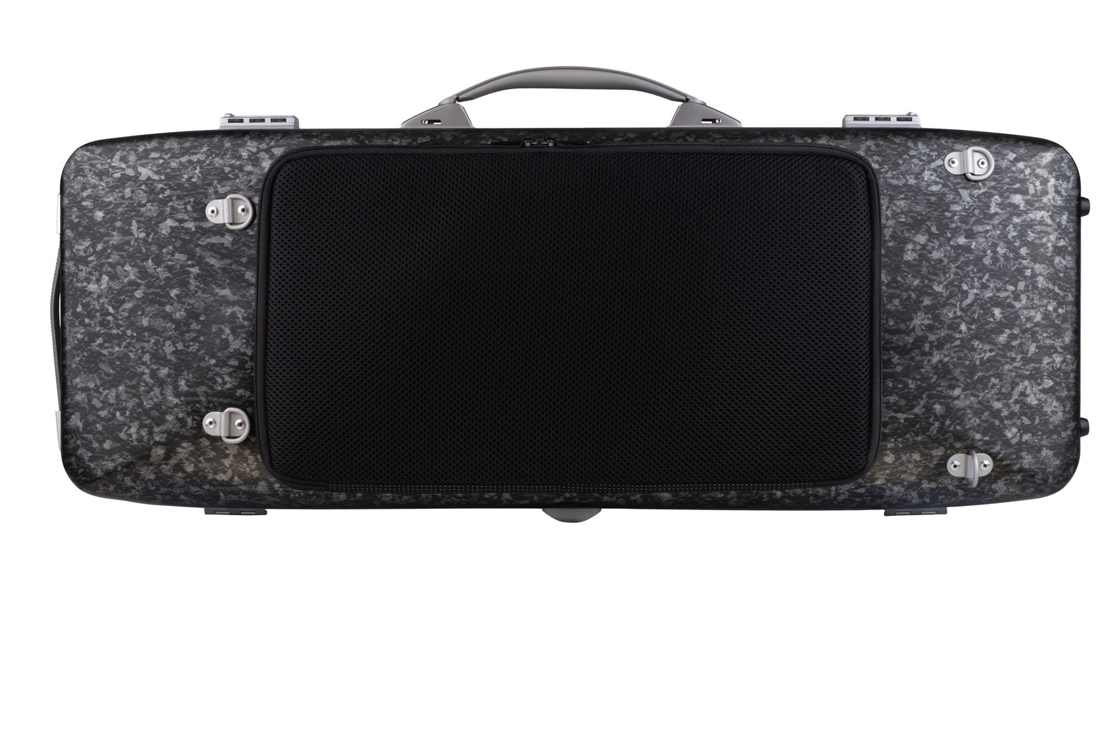 BAM ROCKS Hightech Oblong Viola Case with Back Pocket