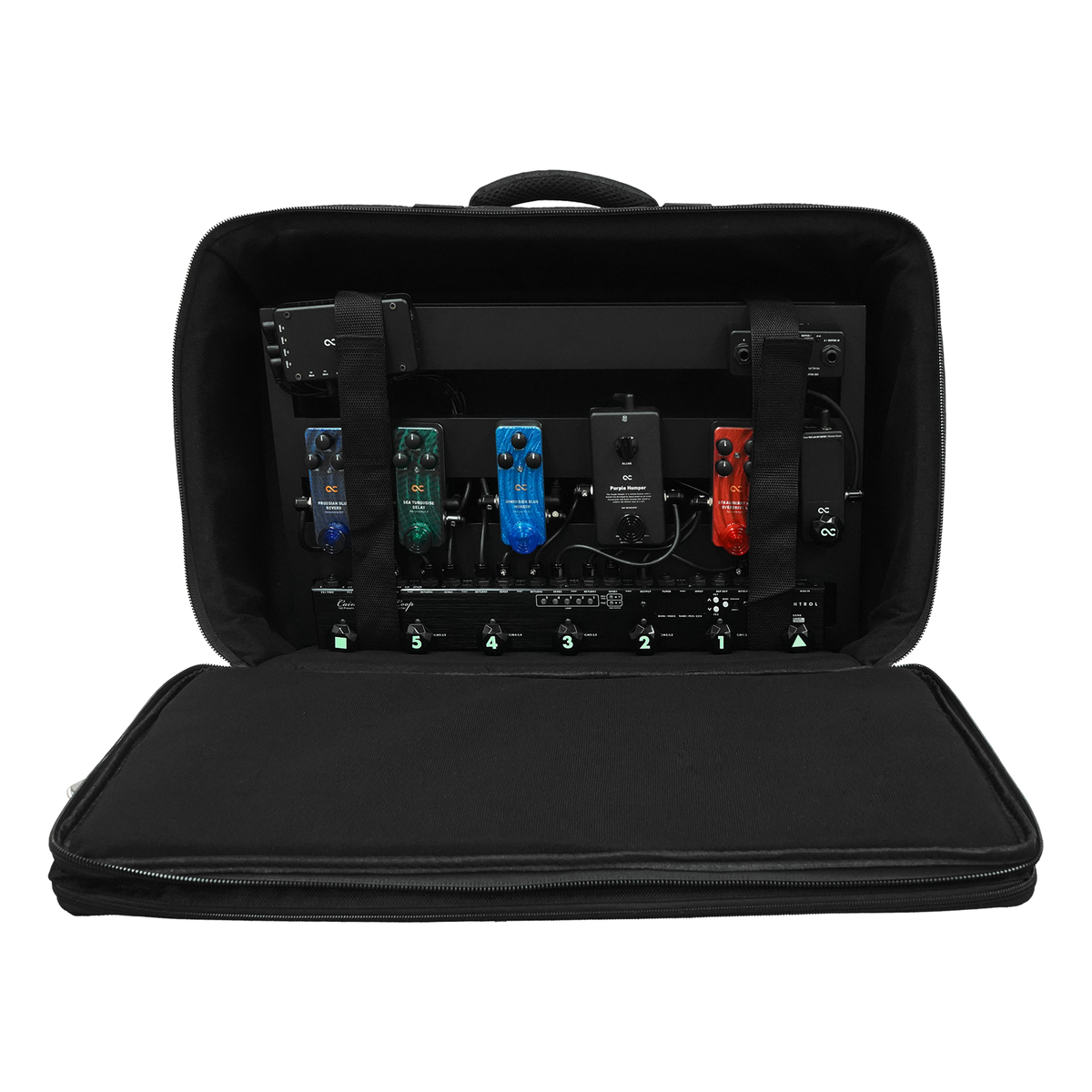 One Control Light Weight Pedal Board