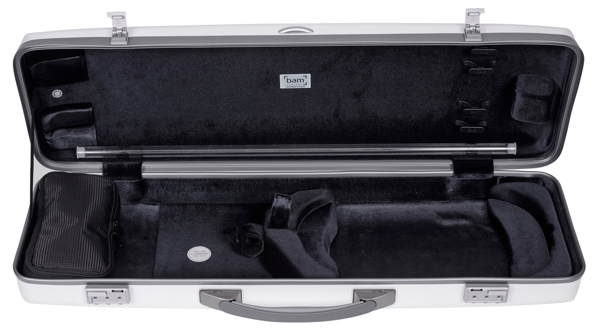 BAM ICE SUPREME Hightech Oblong Violin Case with Back Pocket