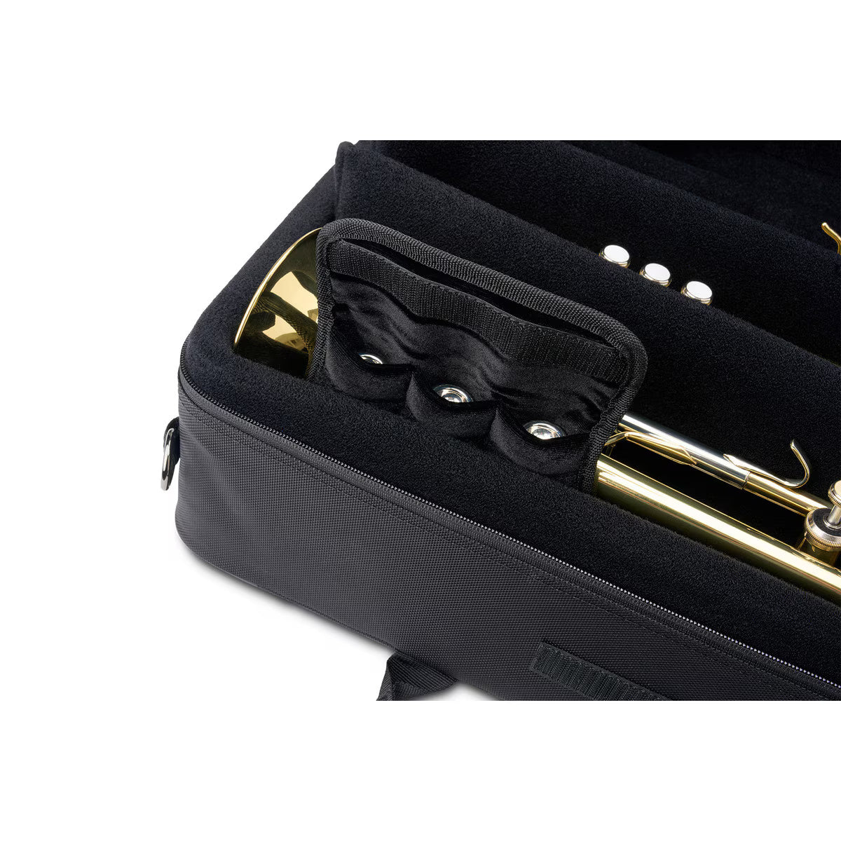 PROTEC Trumpet/Small Brass 3pc Plush Mouthpiece Pouch - Black