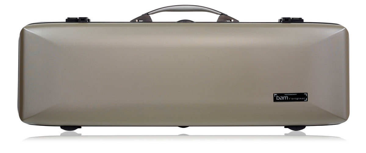 BAM SUPREME Hightech Oblong Violin Case with Back Pocket