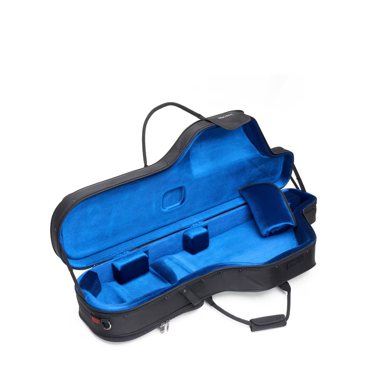 PROTEC Baritone Sax Pro Pac, Bb & A (Modern Horn) - Black