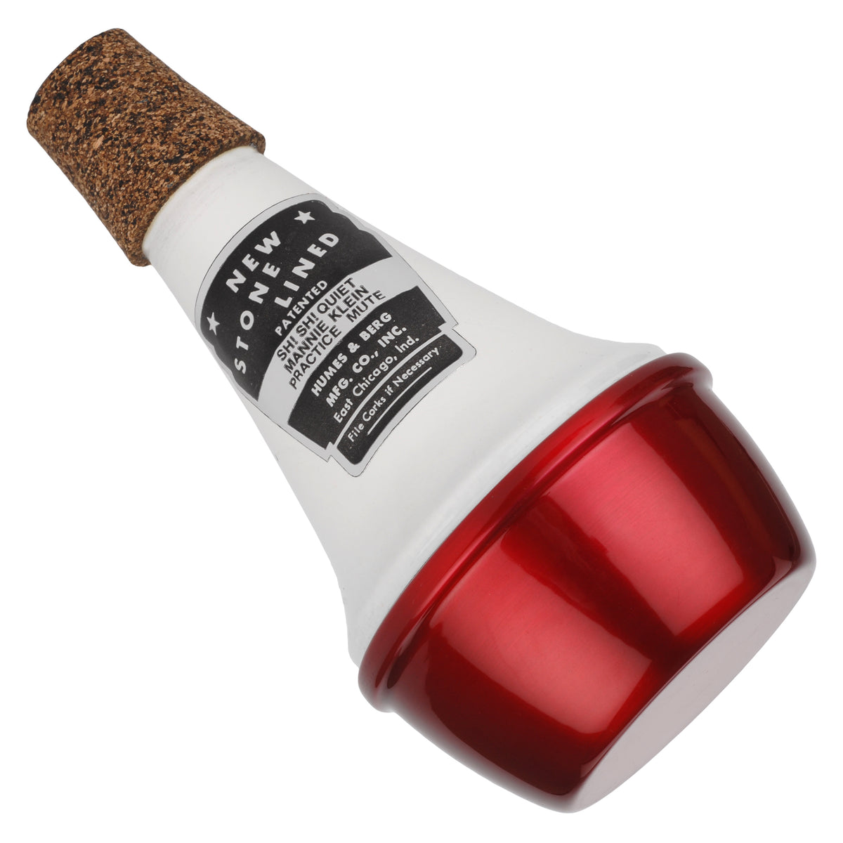 H&B Stonelined Practice Metal Trumpet Mute