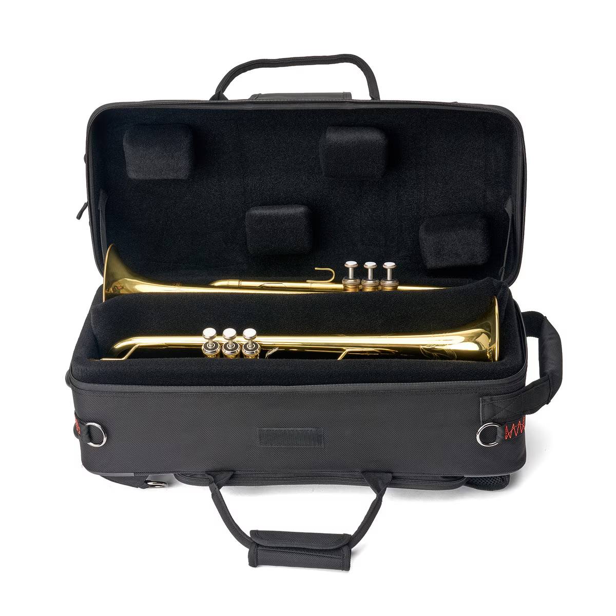 PROTEC Double Trumpet Travel Ready Pro Pac - Black