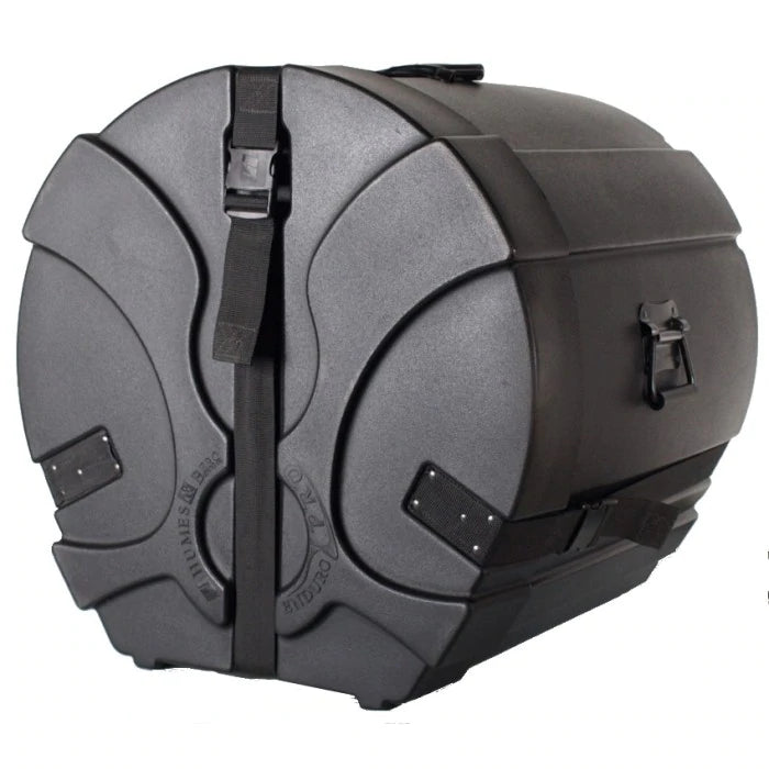 H&B Enduro Pro 22 x 12 Inches Bass Drum Case - Black with Pro Lining