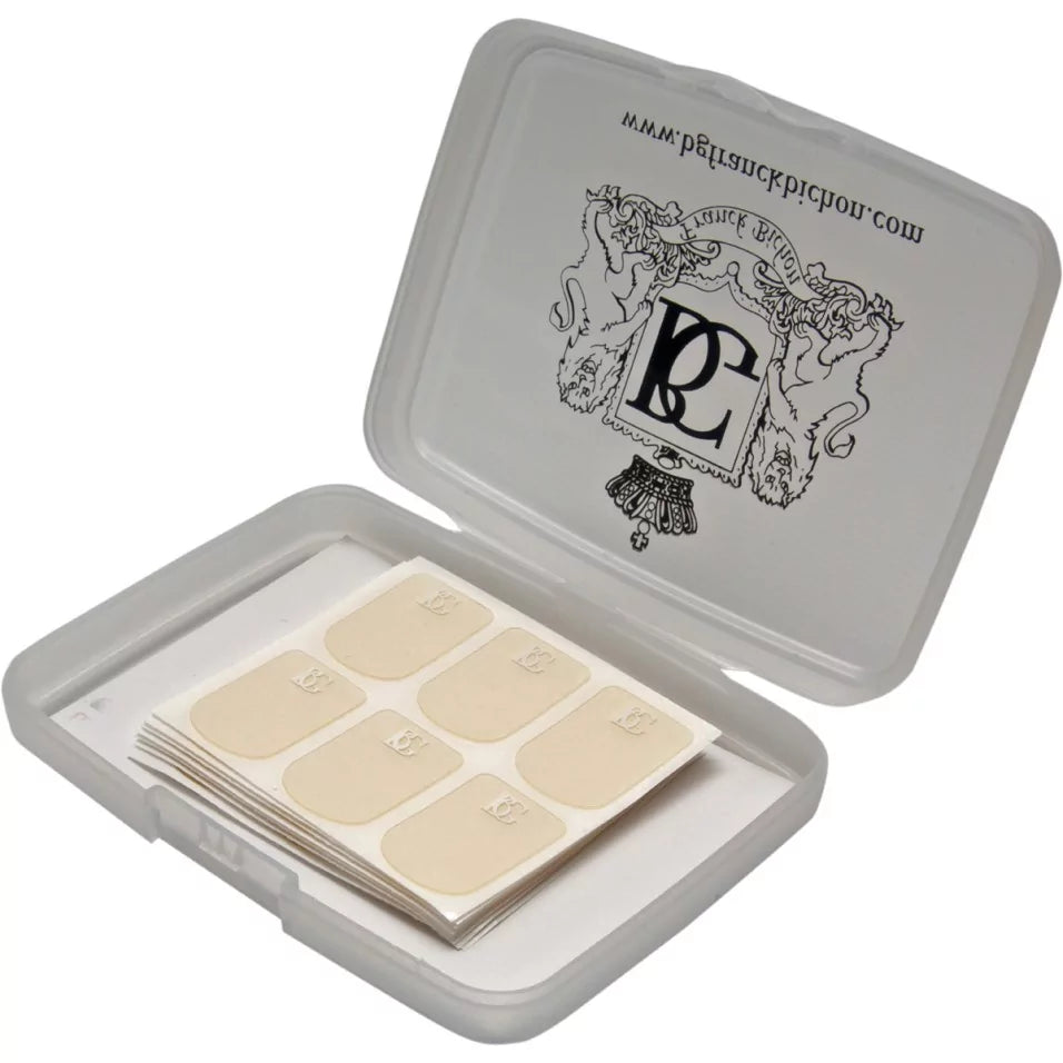 BG Mouthpiece Cushion Sax + Clar, Clear, 0.2 mm, 1 Box = 48 pcs in bulk