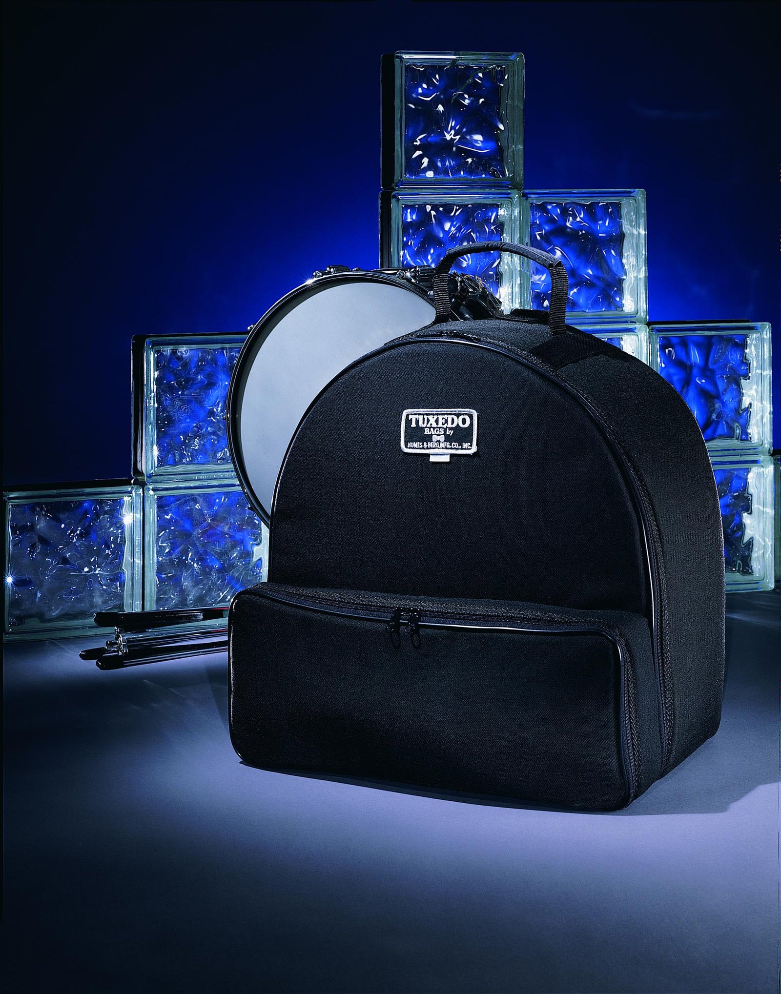 H&B Tuxedo 14 x 5.5 Inches Snare Drum Kit Backpack Bag