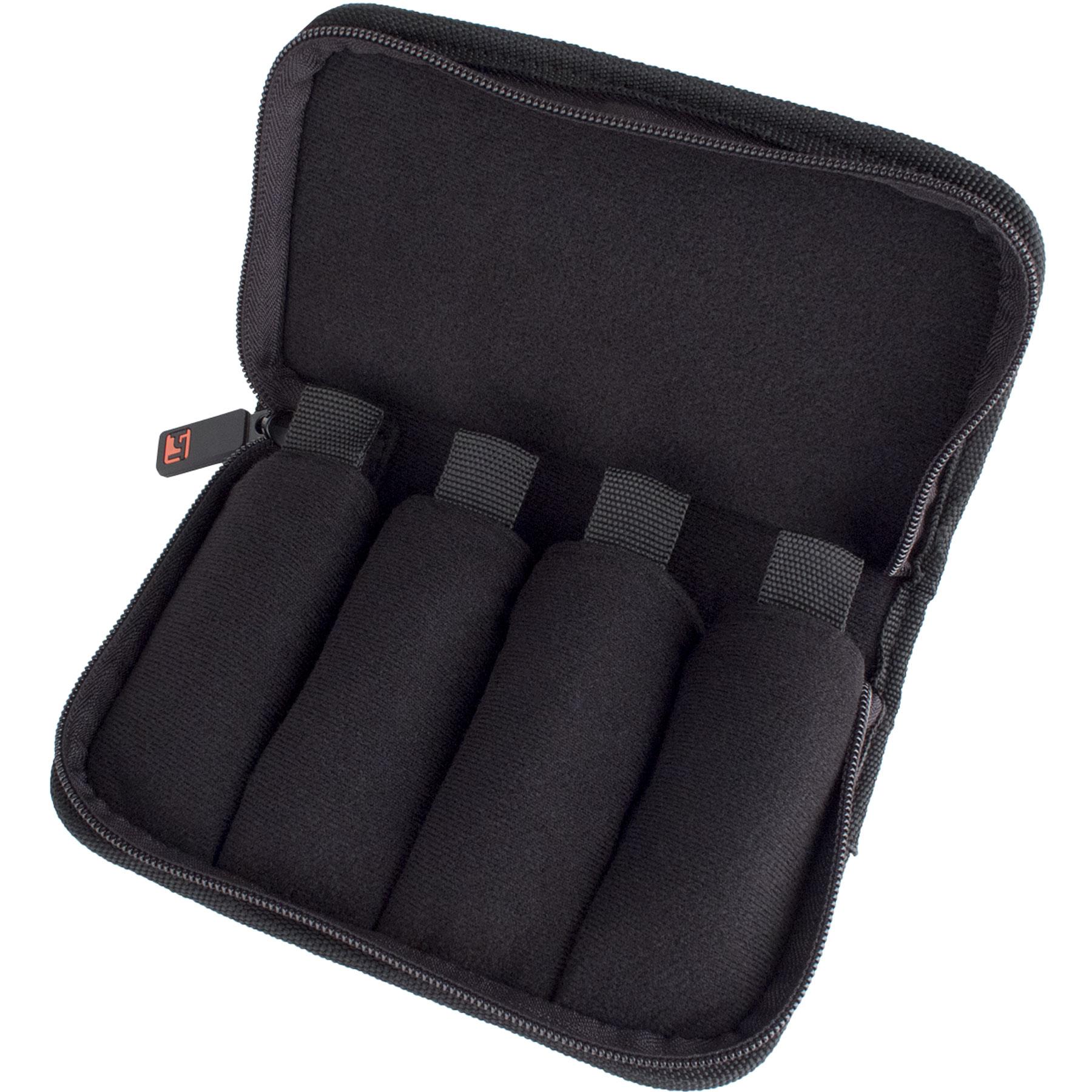 PROTEC Trumpet 4pc Mouthpiece Pouch w/ Zipper Closure