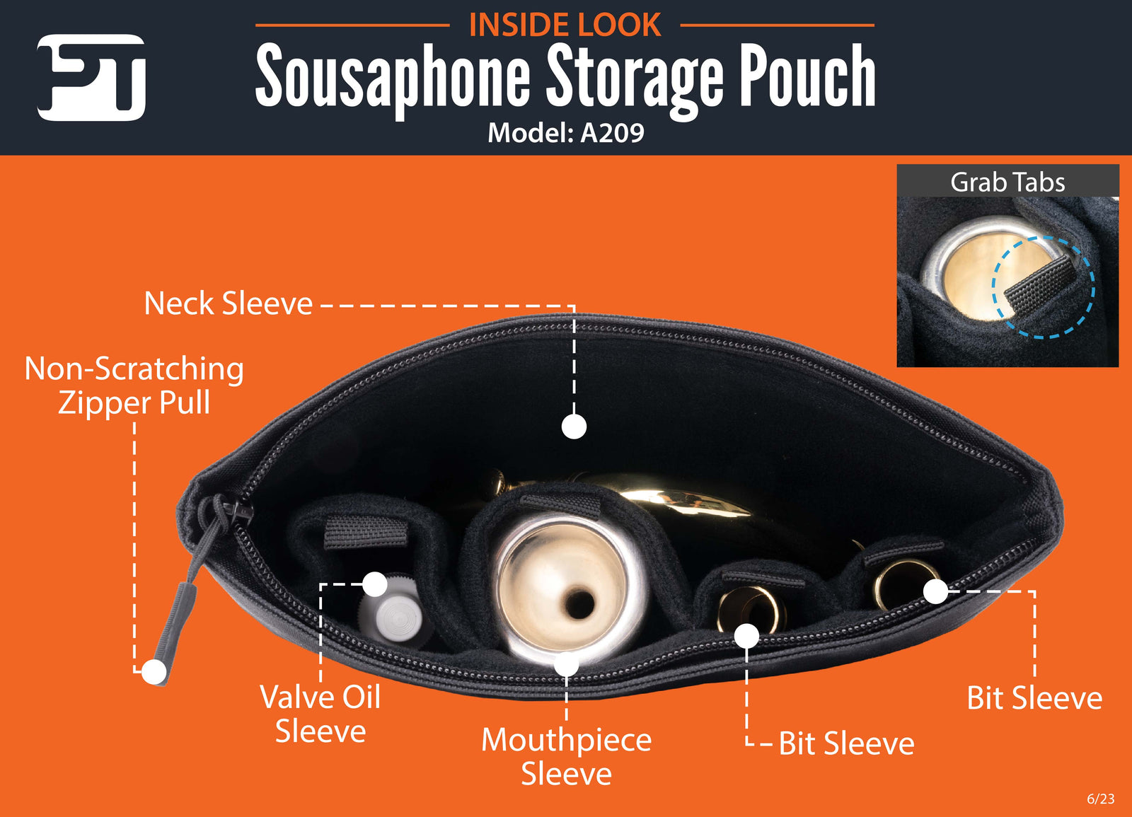 PROTEC Sousaphone Bit Pouch
