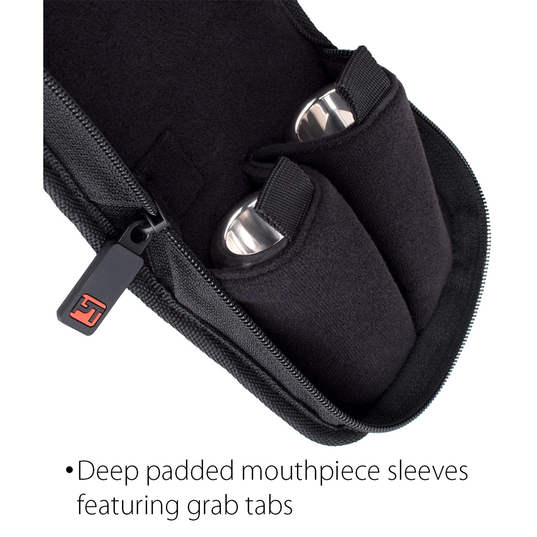 PROTEC Trombone 2pc Mouthpiece Pouch w/ Zipper Closure