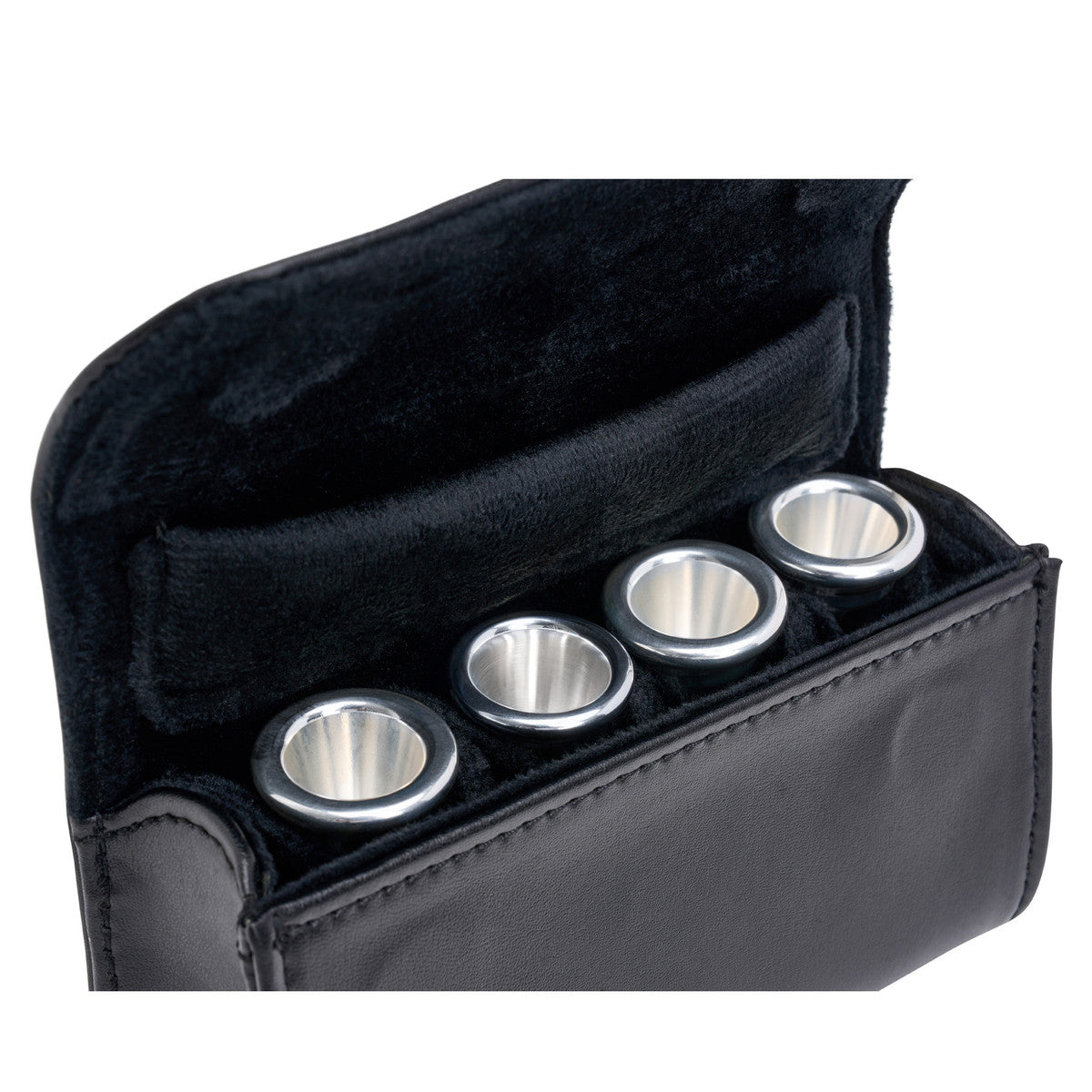 PROTEC French Horn 4pc Mouthpiece Pouch, Leatherette