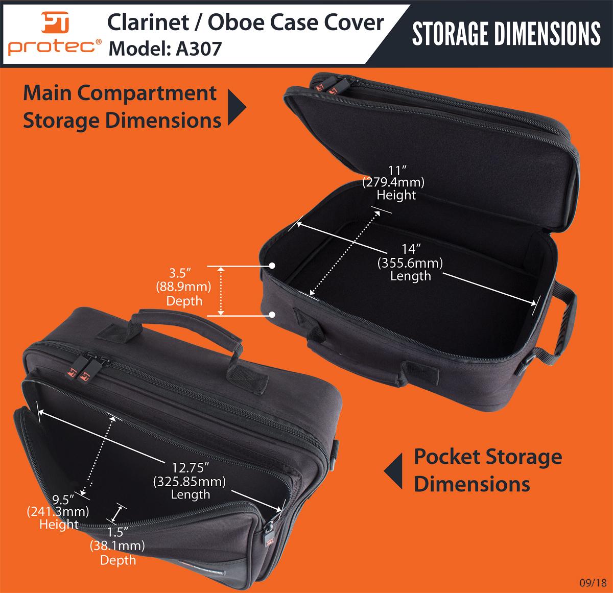 PROTEC Deluxe Clarinet Case Cover