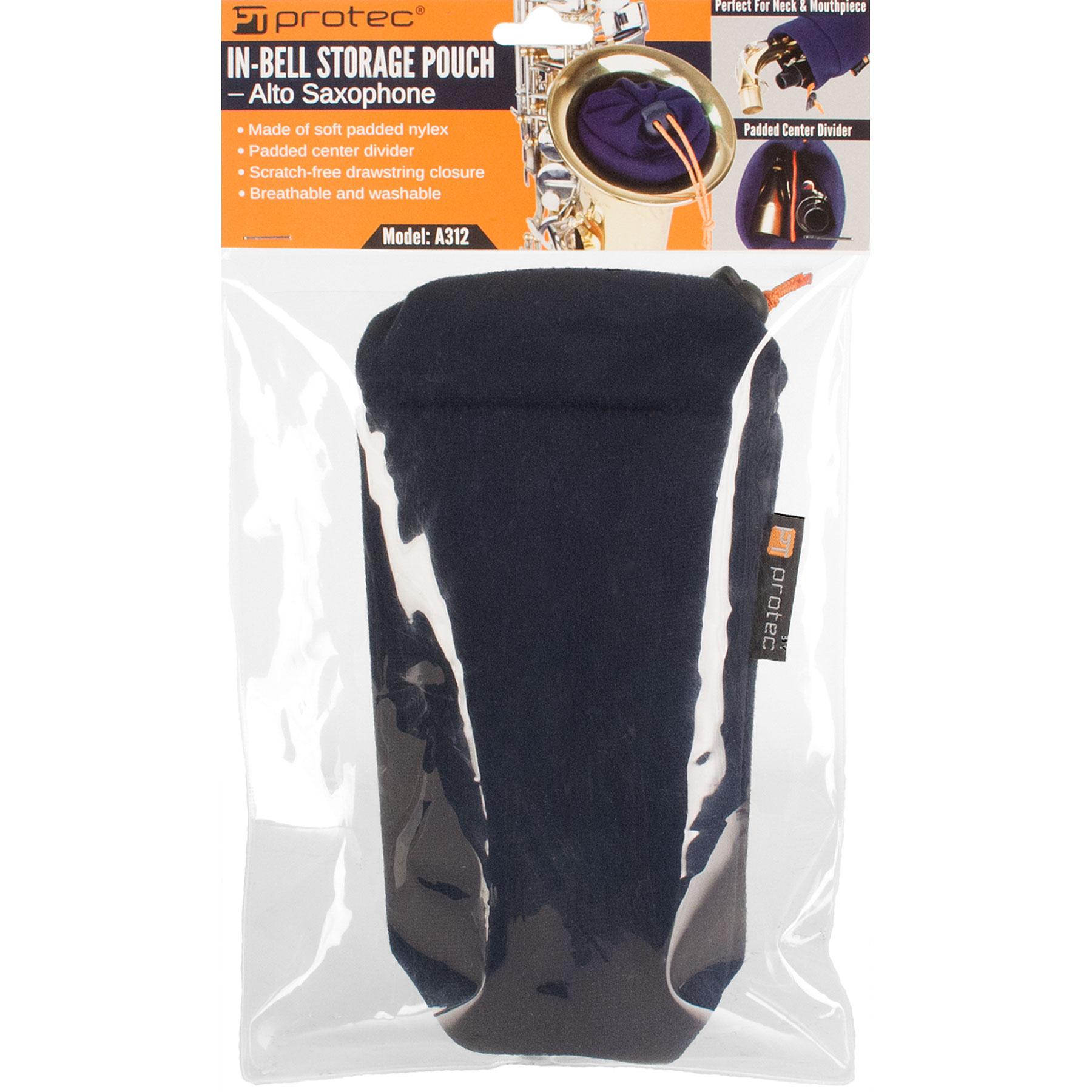 PROTEC Saxophone In-Bell Neck & Mouthpiece Storage Pouch