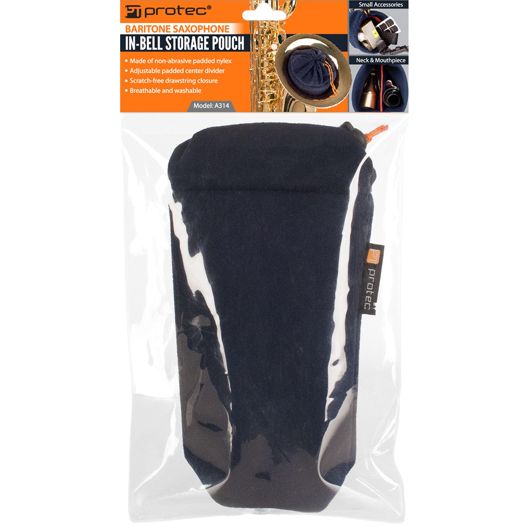 PROTEC Saxophone In-Bell Neck & Mouthpiece Storage Pouch